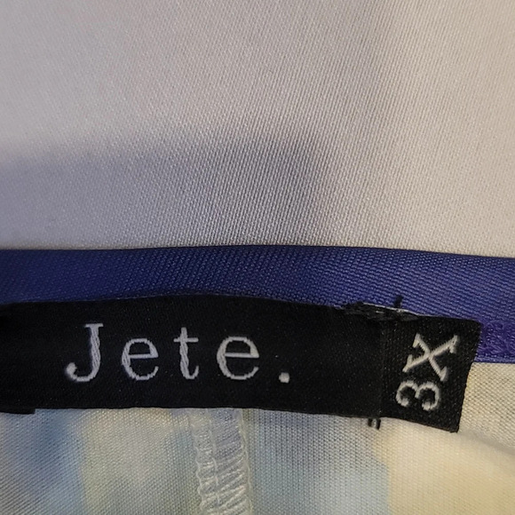 Jete Yellow/blue long tank top - Picture 4 of 5